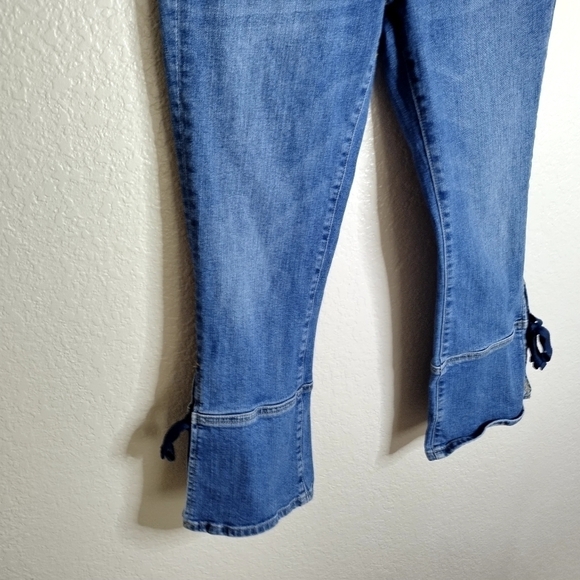 Anthropologie Pilcro High-Rise Cropped Flare Jeans sz 27 - Picture 4 of 10